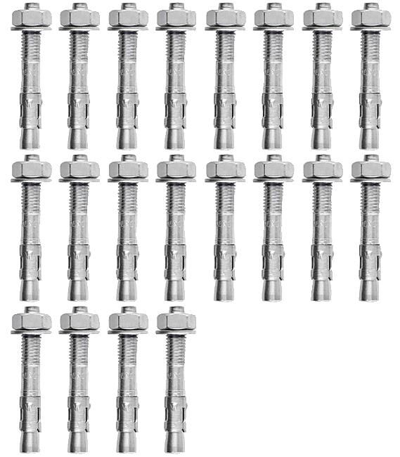FIXE - AMARRAGE EXPANSION BOLT M12X90MM 316L (x10)