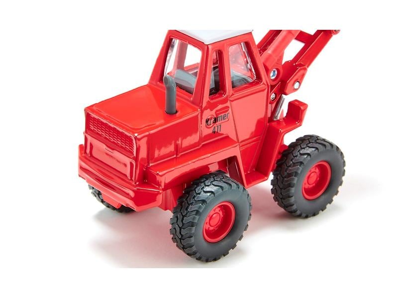Siku Radlader Kramer Allrad 411, Rot, 1:50 Siku Super Bagger Modell