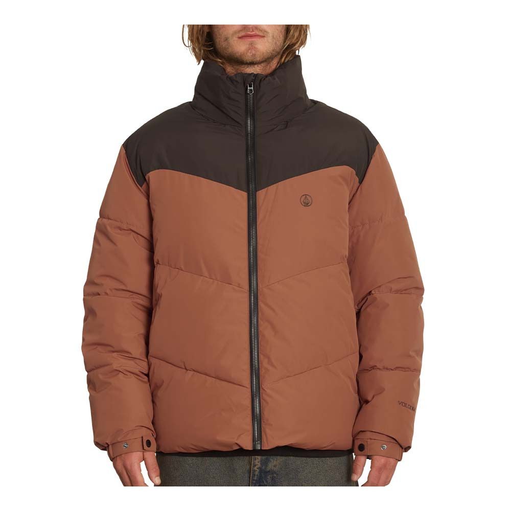 Volcom GOLDSMOOTH - Doudoune Homme mocha