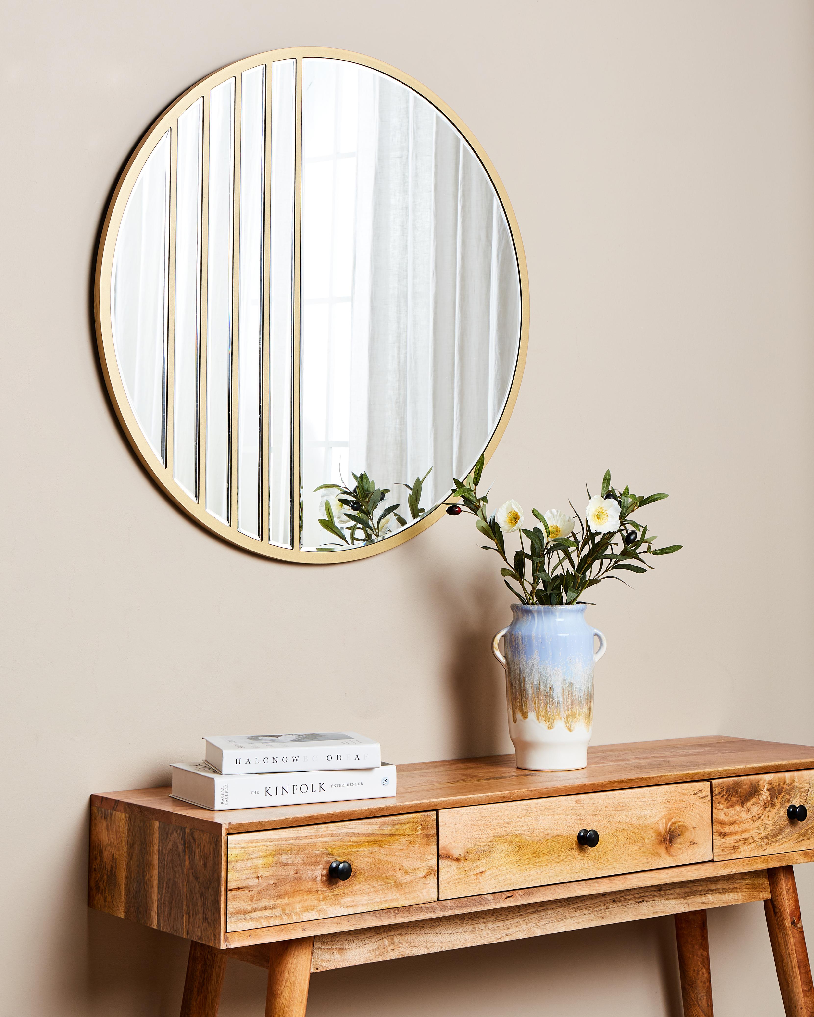 Wandspiegel COUST 80 cm 80 cm Goud