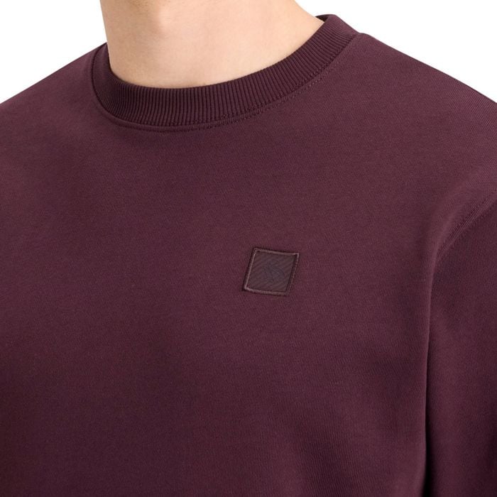 Scotch & Soda Essential Logo Badge Sweater Heren