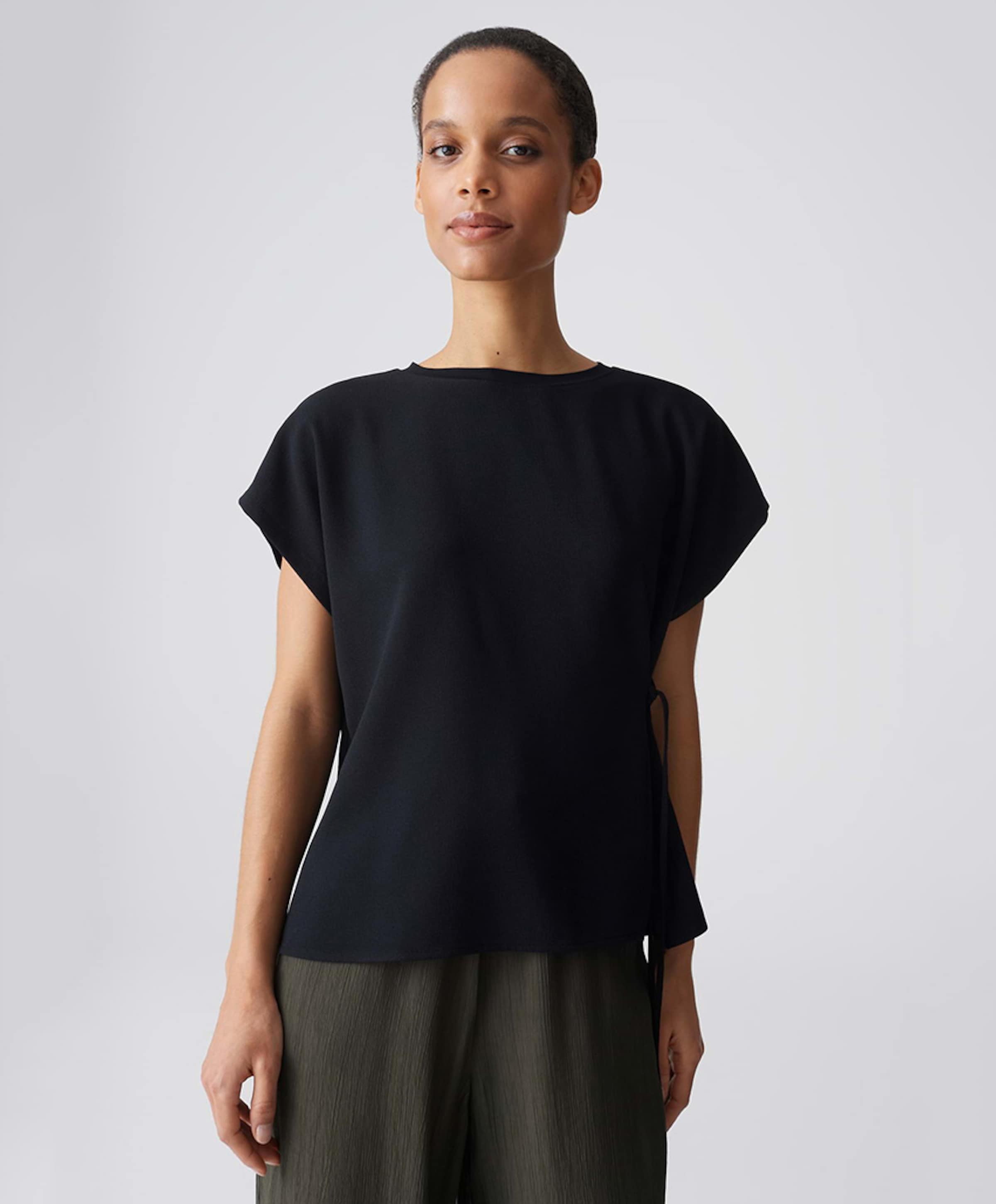 OPUS Dames T-shirt zwart