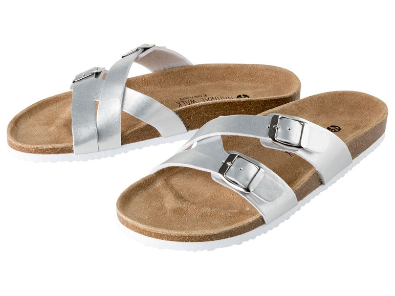 Leren dames slippers