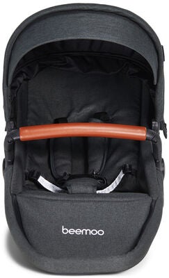 Beemoo Maxi 4 Twin Søskensete, Black/Black