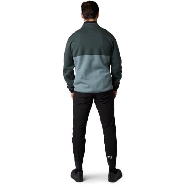 Veste VTT FOX RANGER FIRE FLEECE CREW EMERALD