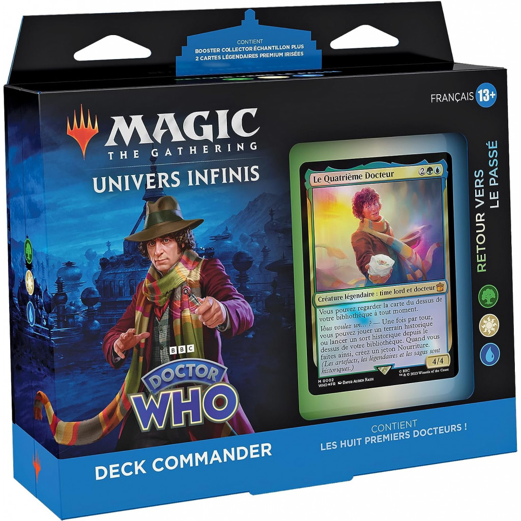 Magic The Gathering : Doctor Who - Lot des 4 Decks Commander