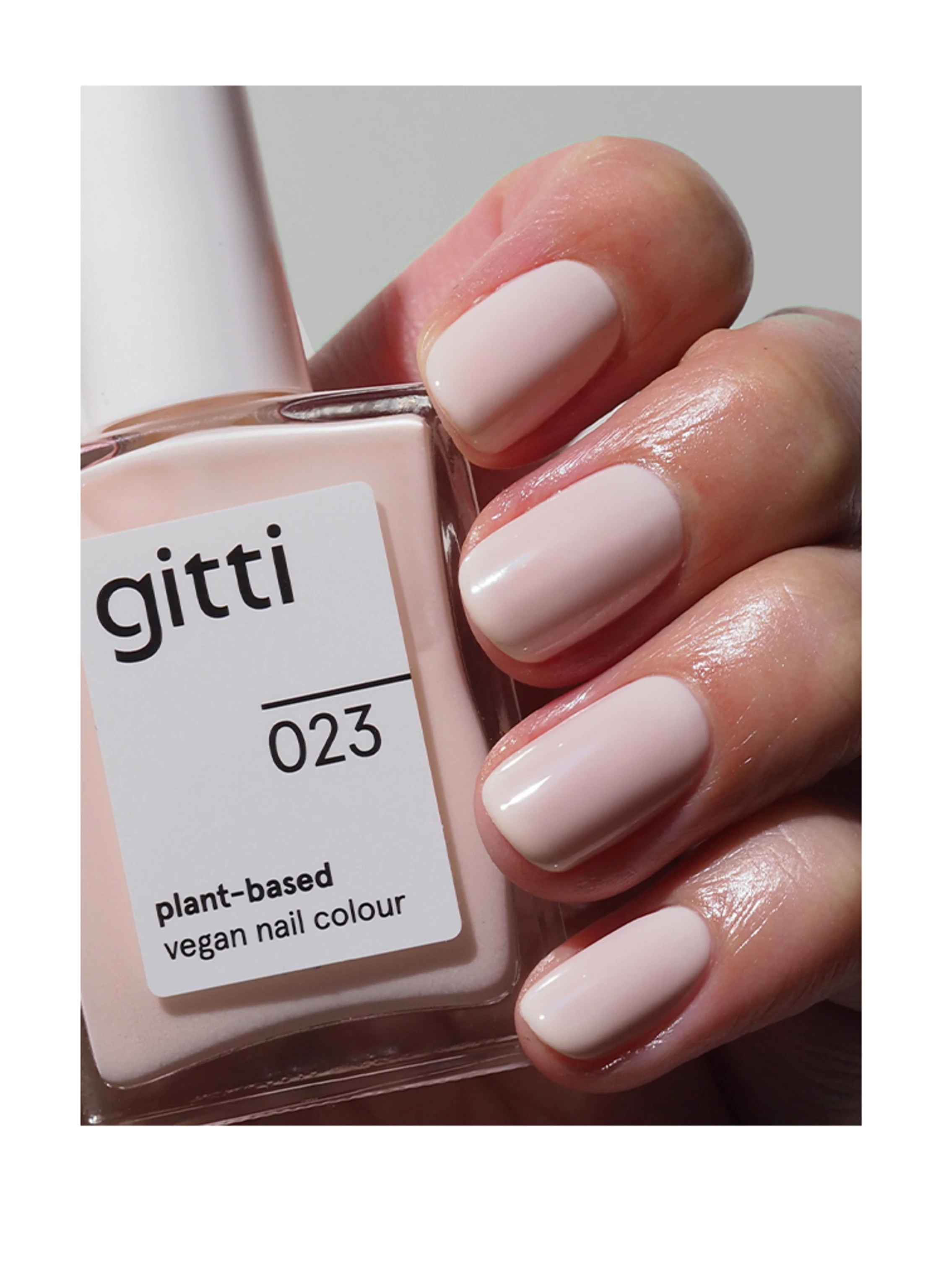 gitti PLANT-BASED VEGAN NAIL COLOUR