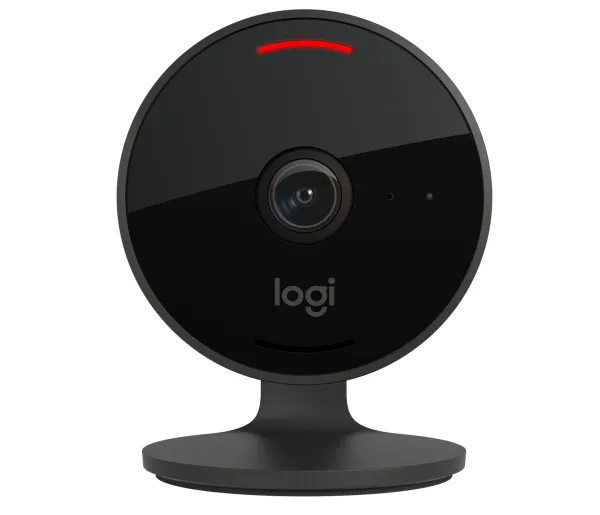 Logitech® | Circle View - Netværksovervågningskamera - udendørs, indendørs - vejrbestandig - farve (Dag/nat) - 1920 x 1080 - 1080p - audio - trådløs - WiFi