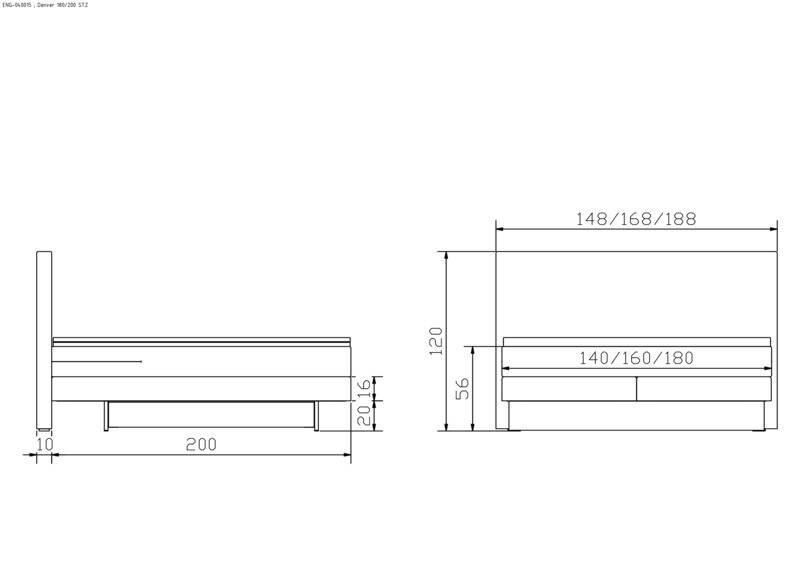 Boxspringbett HASENA DENVER