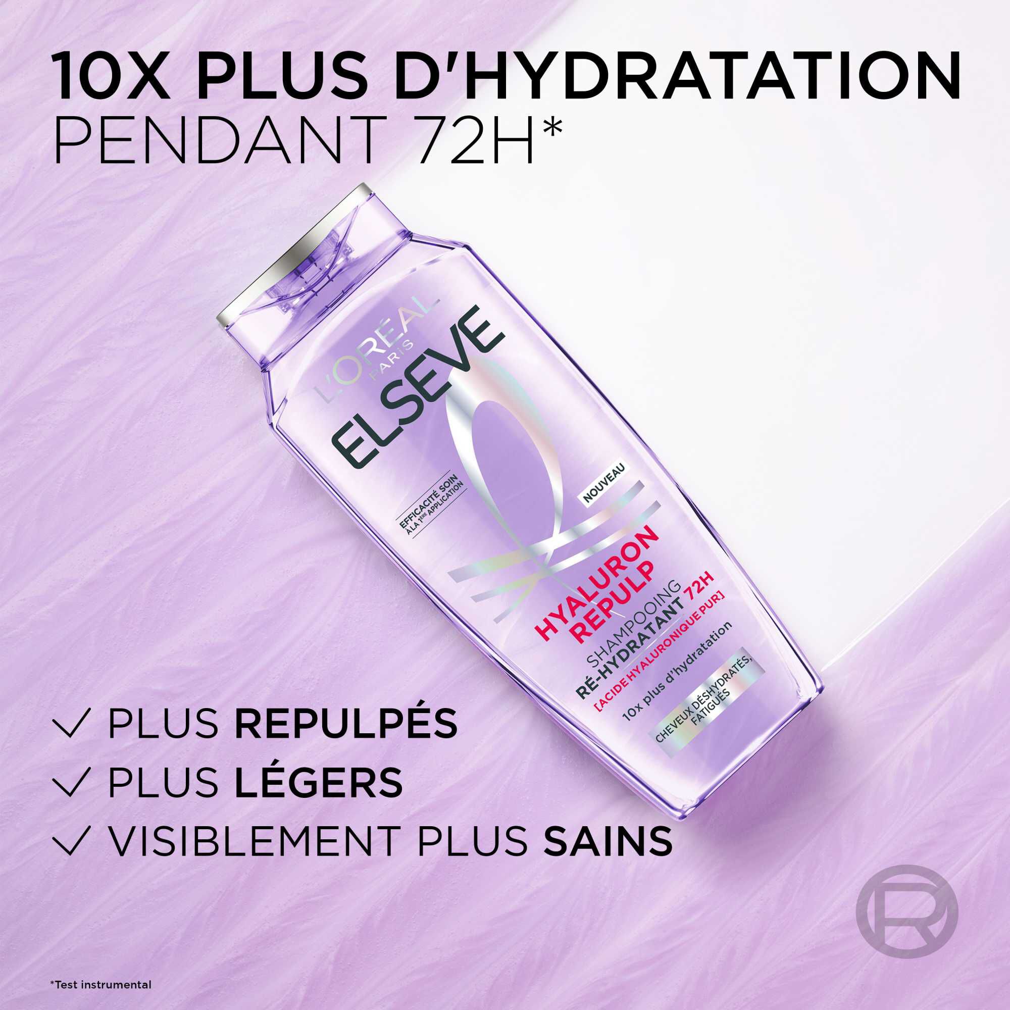 Shampooing Hydratant 72H Hyaluron Repulp | Elseve