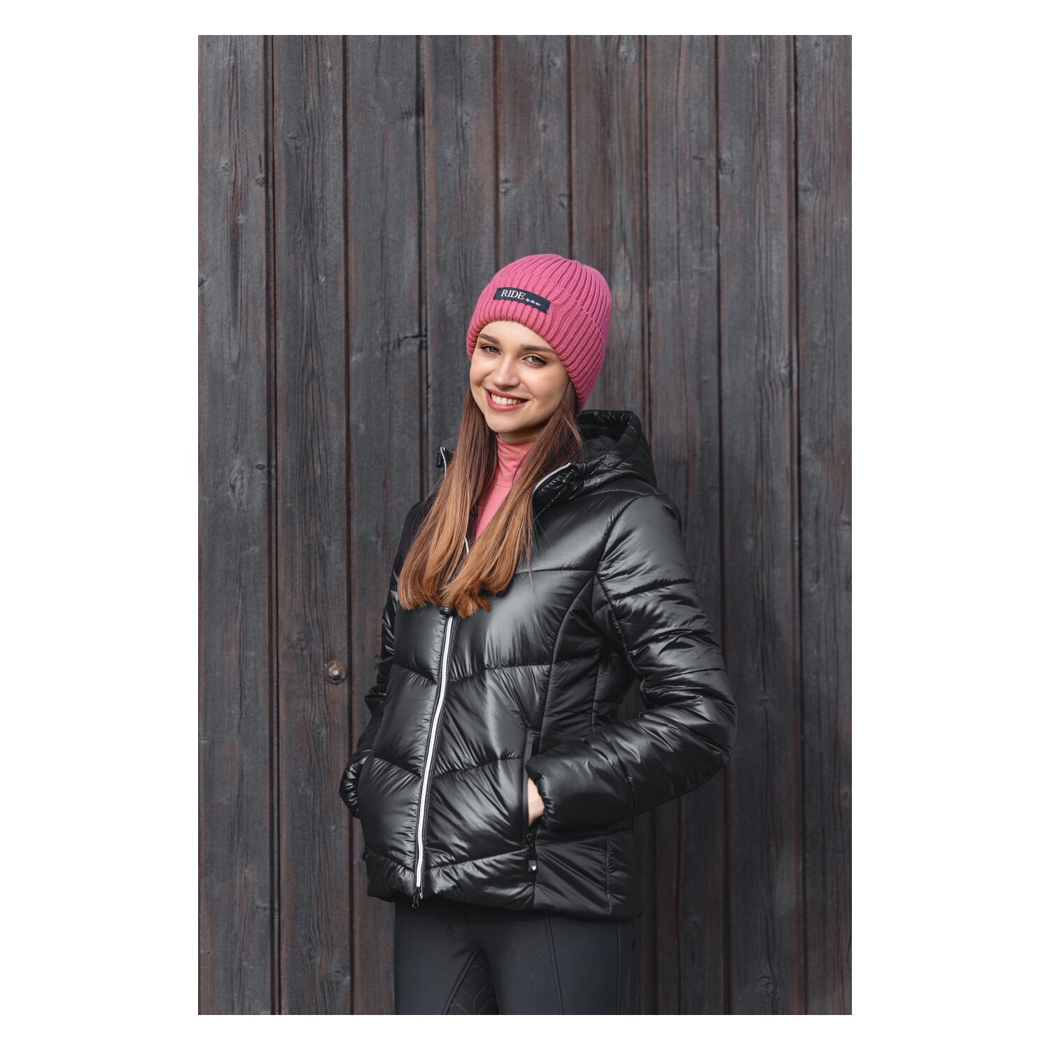RIDE now Steppjacke - black