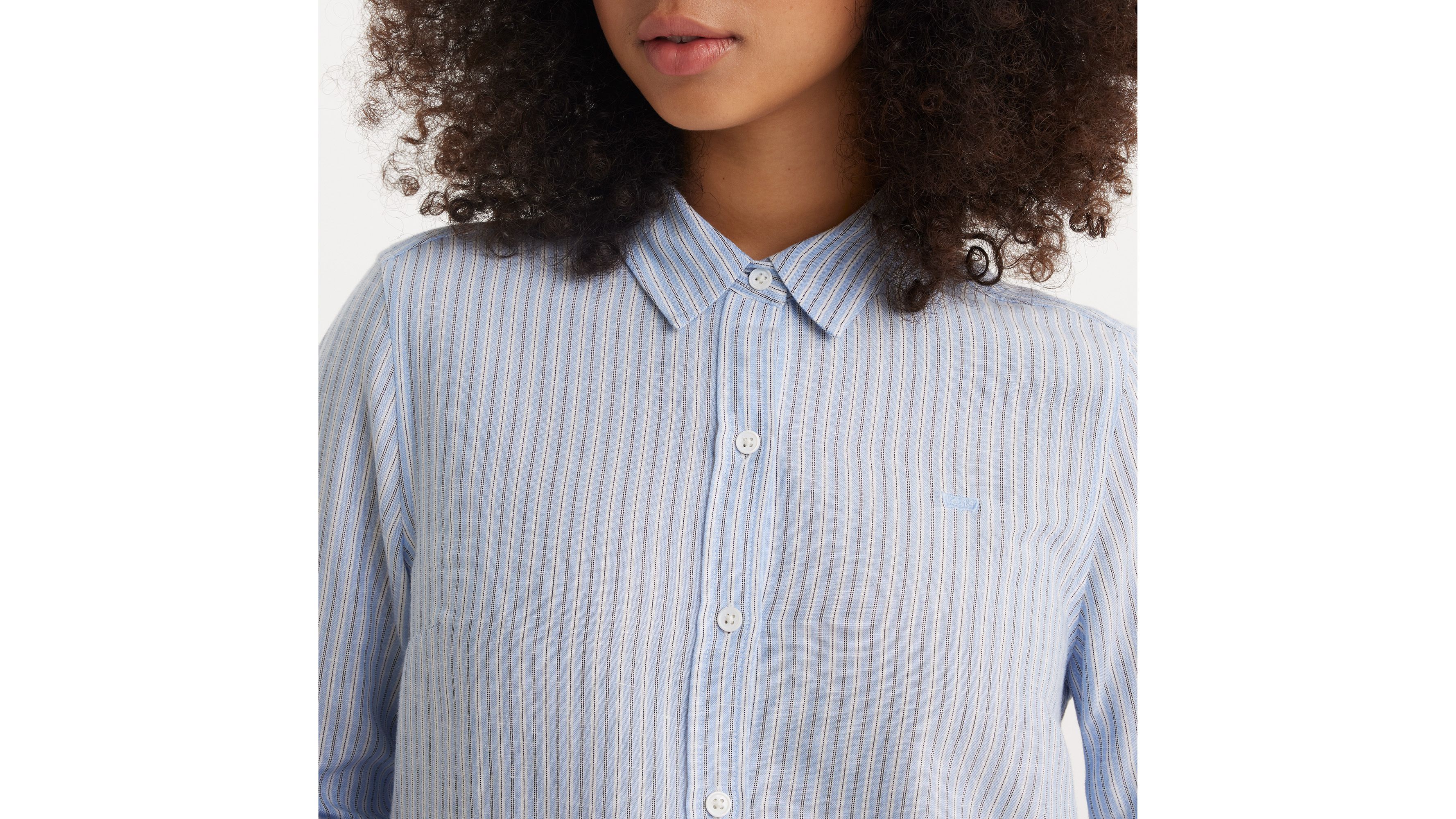 Chemise Classic - Rory Stripe Brunea Blue - Bleu