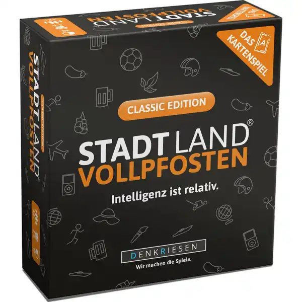 STADT LAND VOLLPFOSTEN Das Kartenspiel - Classic Edition