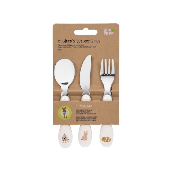 Little Mateys Couverts enfants en inox   Orange épicée        de               Lässig