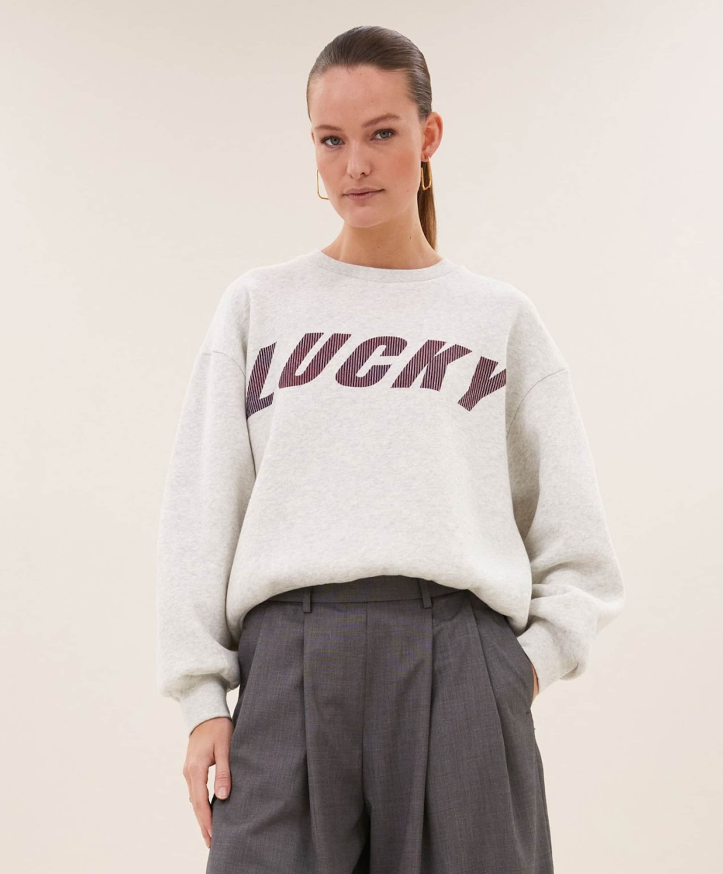 by-bar Dames sweater grijs