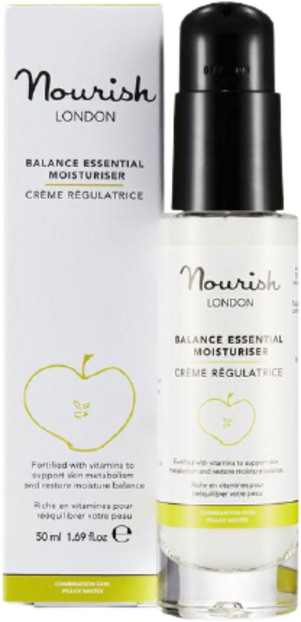 Nourish London  Balance Essential Moisturiser, 50 ml