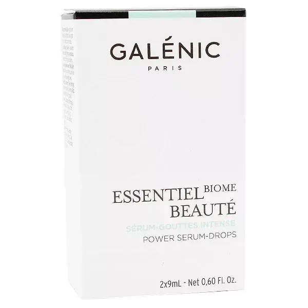 Galénic Essentiel Biome de Beauté Sérum Intenso, Embalagem de 2 x 9ml