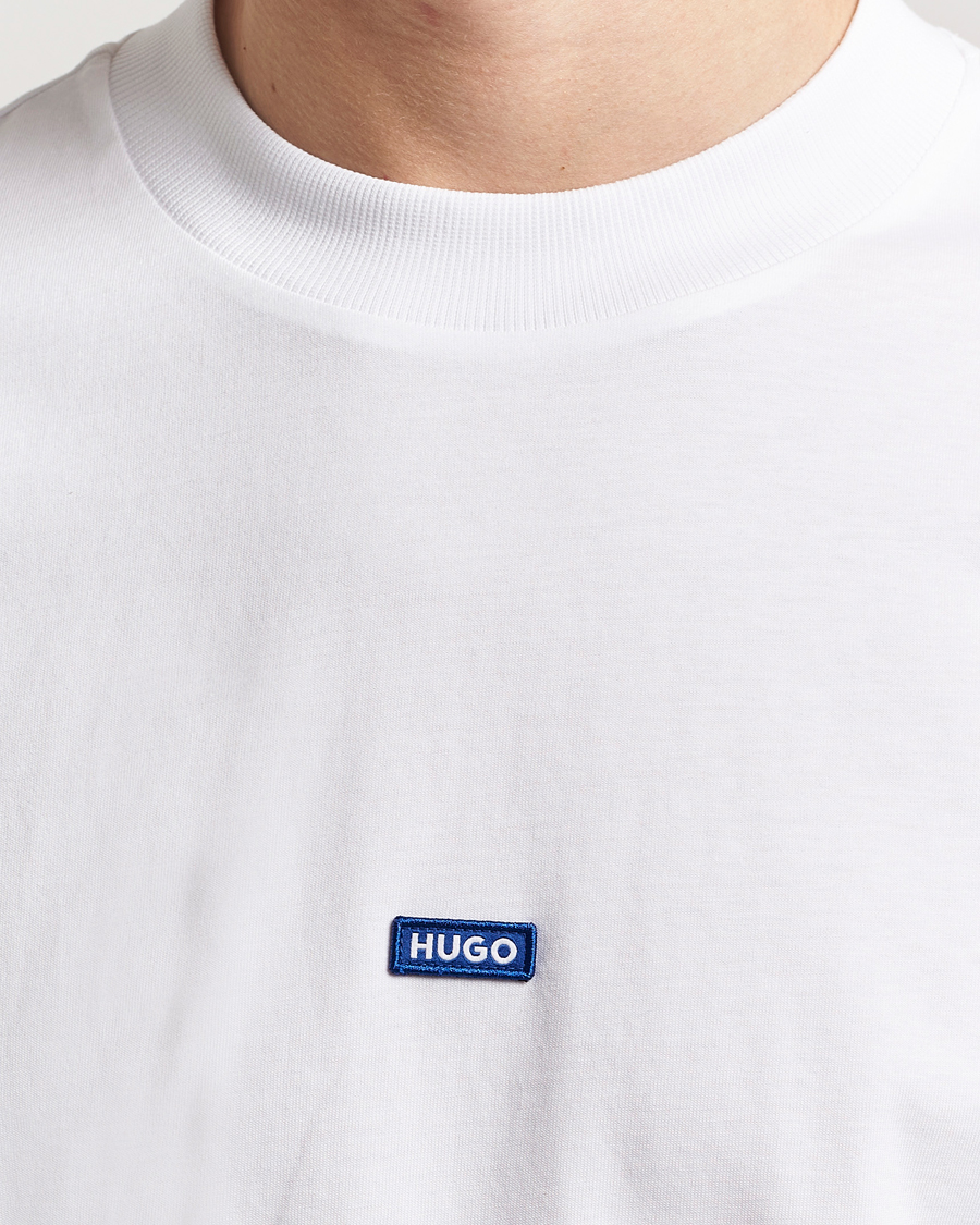 HUGO Nieros Crew Neck T-Shirt White