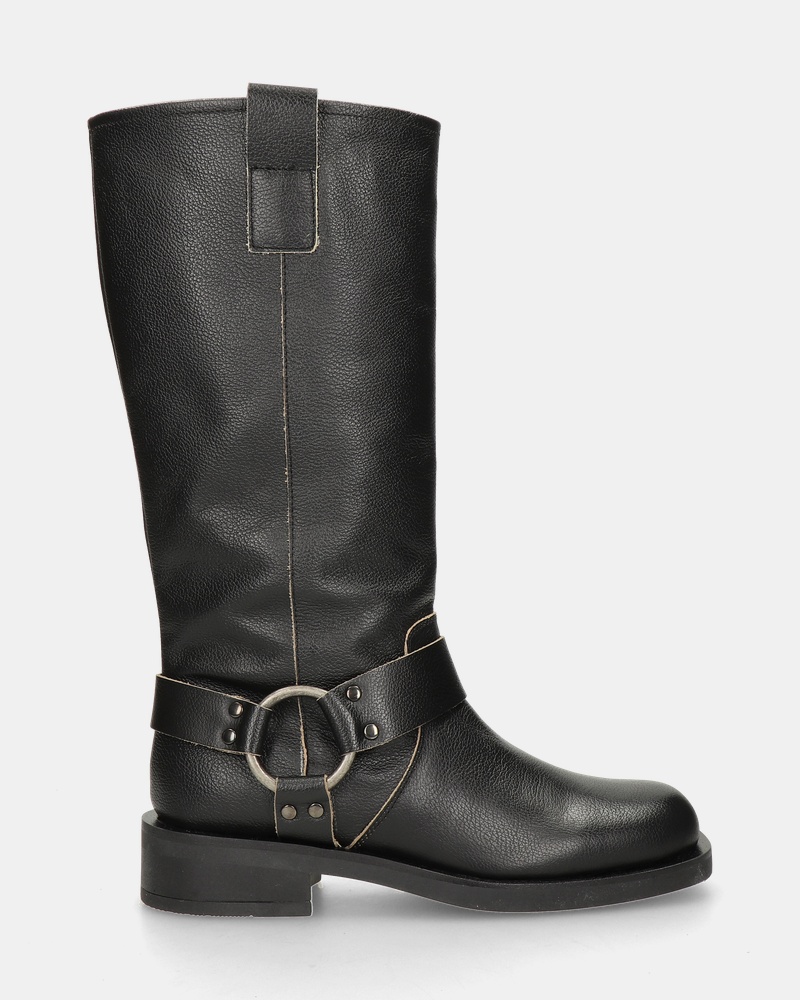 Nelson Bikerboots  - zwart
