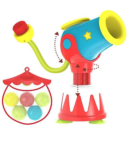 Yookidoo Badespielzeug - Ball Blaster Water Cannon