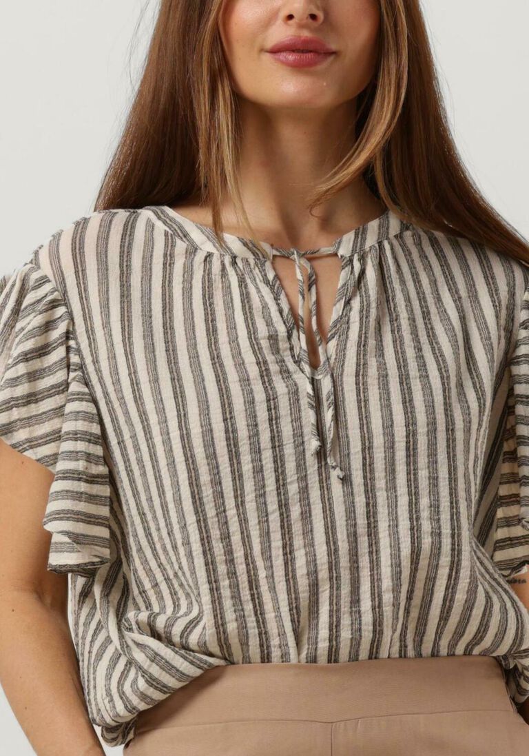 KNIT-TED grijze knit-ted top scarlett