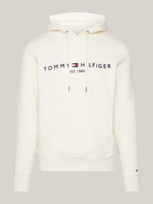 Moletom com capuz e modelagem regular com logo