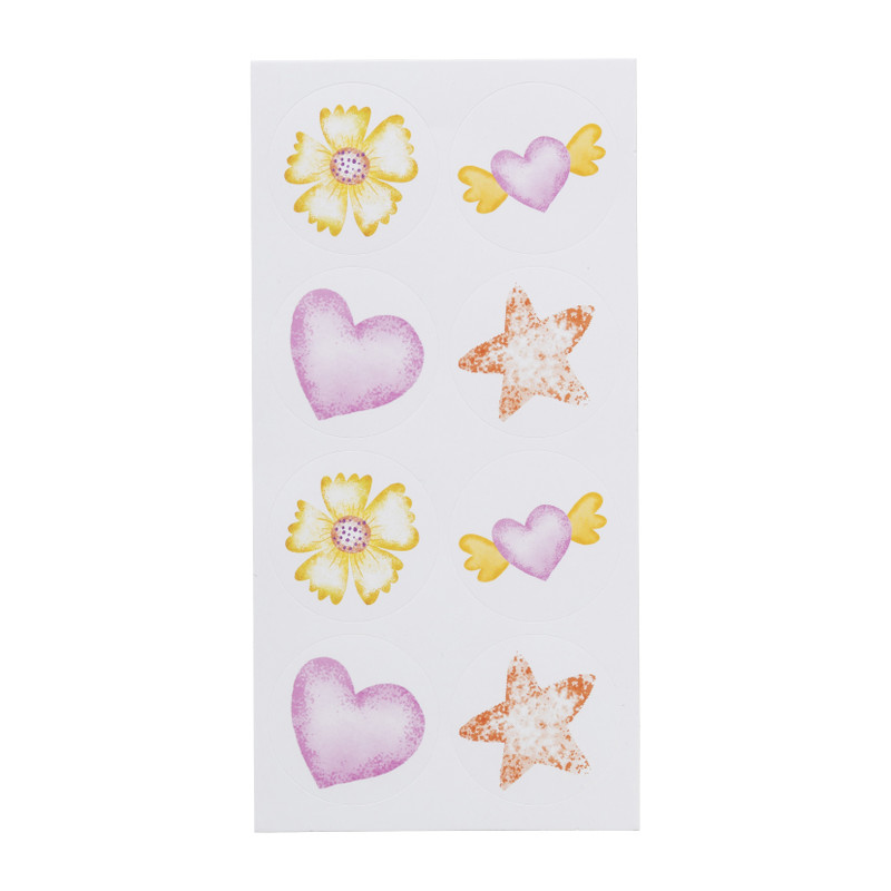 Unicorn uitdeelzakjes - multikleur - set van 8