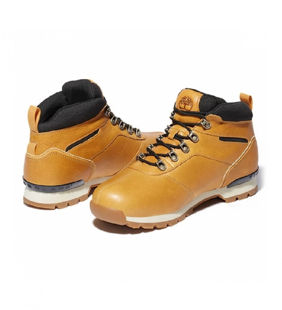 Botas Timberland Splitrock 2 de couro amarelo