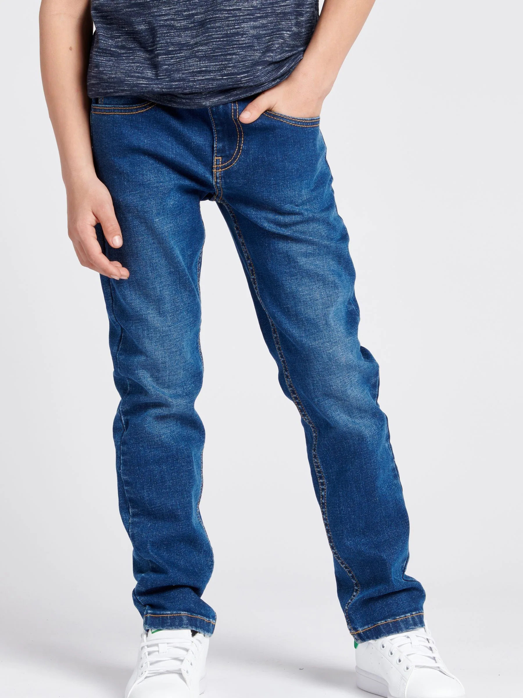 Normaal blauw - Lee Luke Slim Fit Jeans