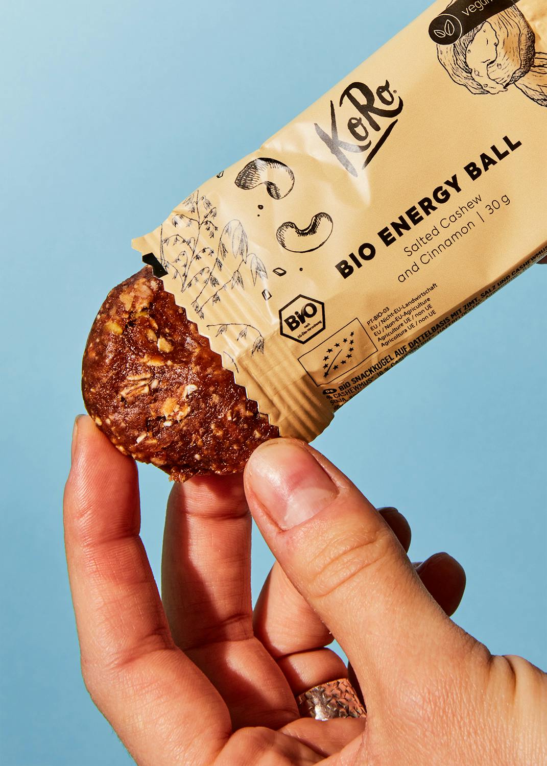 Bio Energy Ball Salted Cashew and Cinnamon 30 g