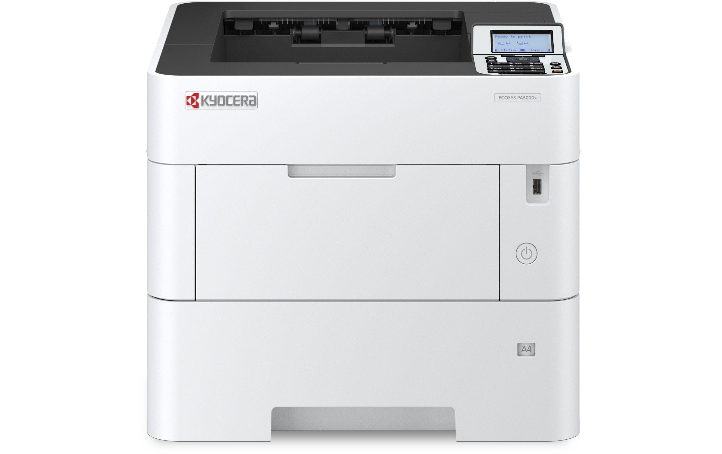 Drucker ECOSYS PA5000X<br>Netzwerkfähiger Monolaser-Drucker mit Duplexeinheit