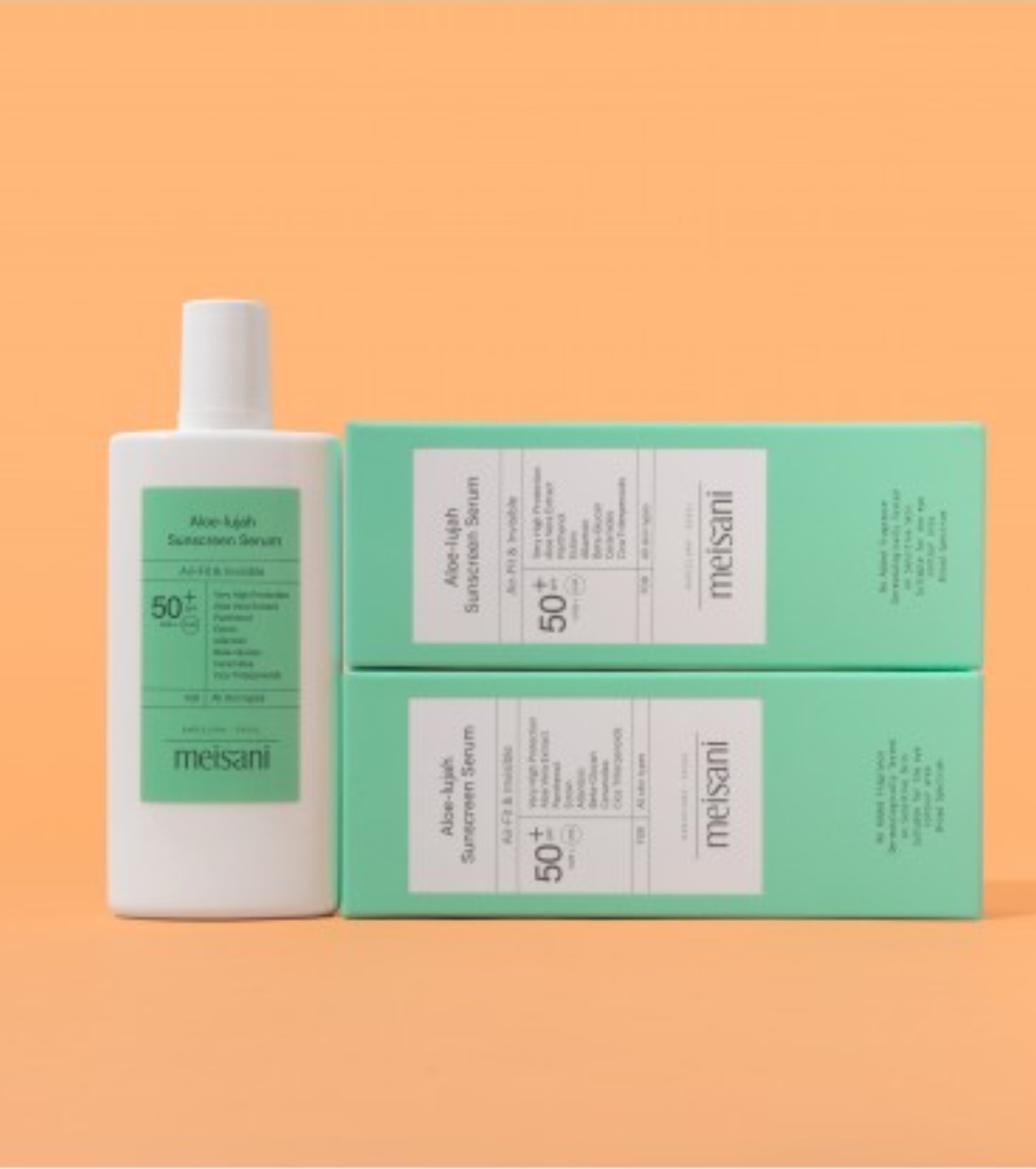 Meisani - Protetor solar facial Aloe-Lujah SPF50+
