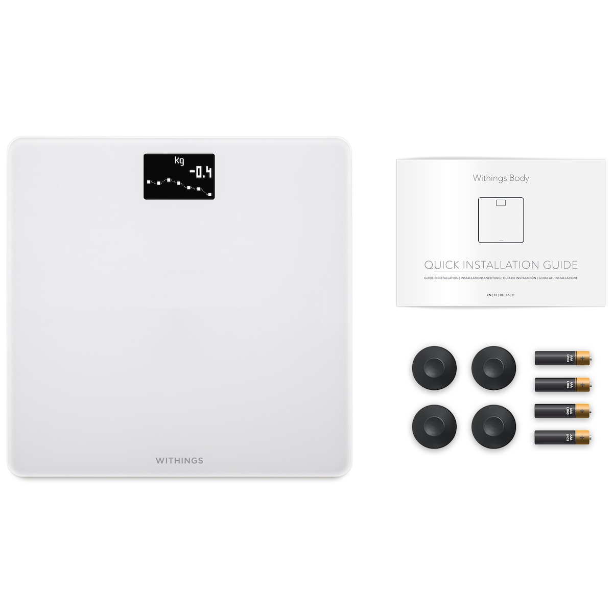 Withings Body badevekt WITWBS06WH (hvit)
