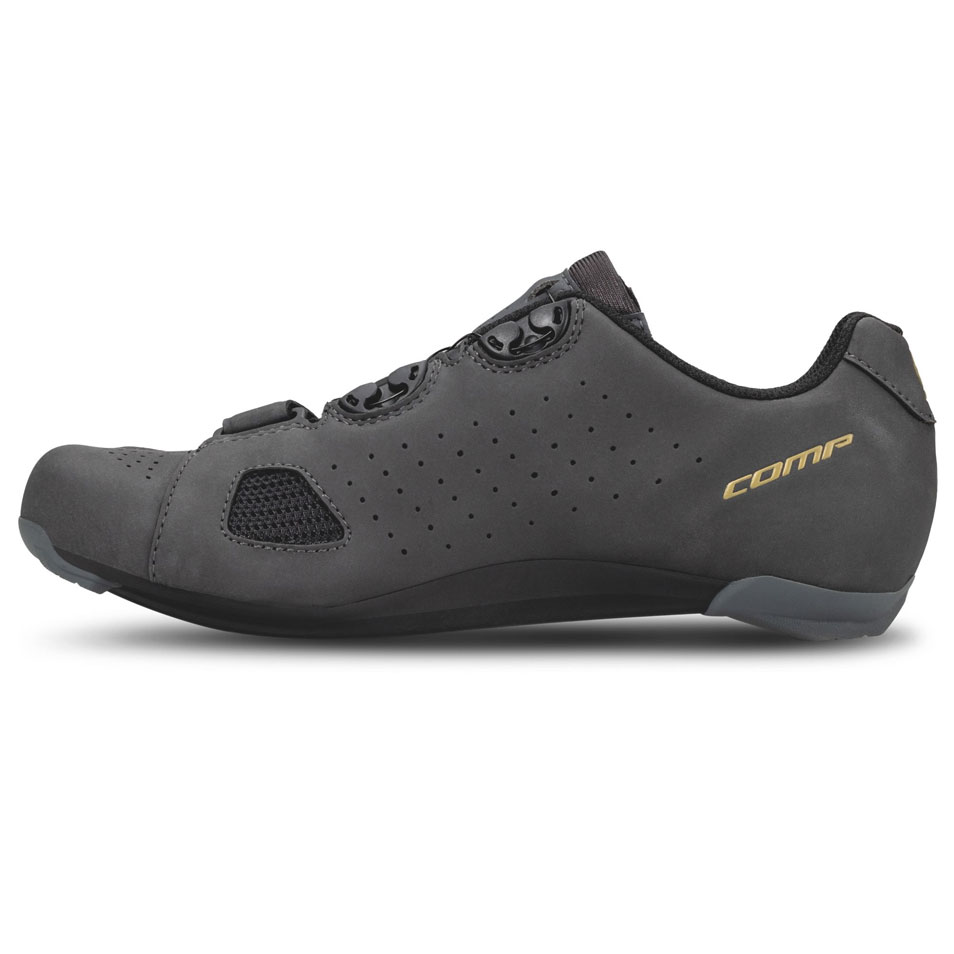 Scott Road Comp Boa Landevejssko Til Kvinder Dark Grey/Black