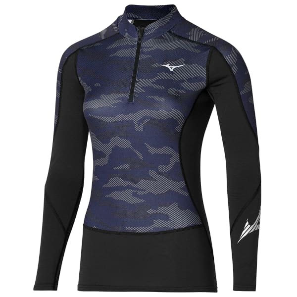T-shirt thermique MIZUNO VIRTUAL BODY G3 H/Z SHIRT W BLACK