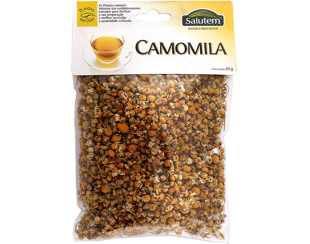 CHÁ SALUTEM EM SACO CAMOMILA 40G