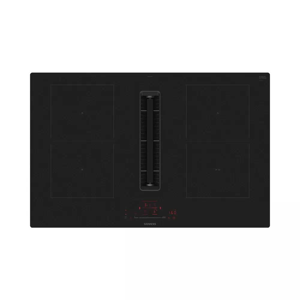 Bosch PVS801B16E Induktionskochfeld flächenbündig mit integriertem Dunstabzug 80cm