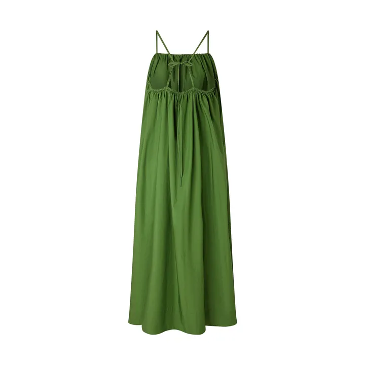 Soeur Robe Arielle Popeline de Coton | Vert