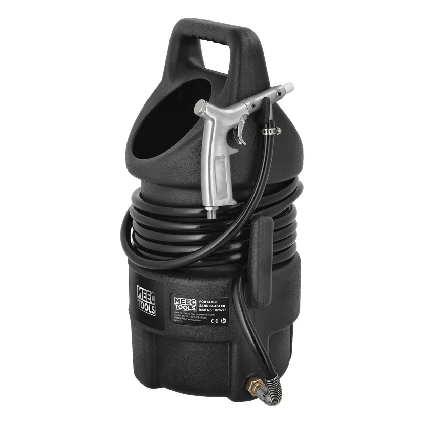 Trykkluftdrevet sandblåser 10 l 120 l/min 1/4