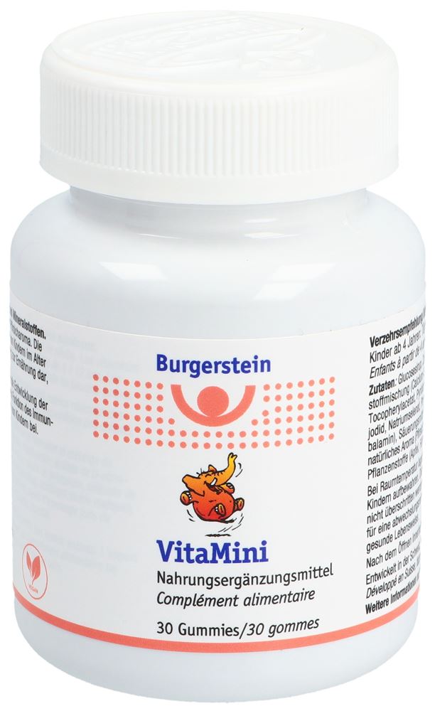 BURGERSTEIN VitaMini Gummies Gummipast Ds 30 Stk