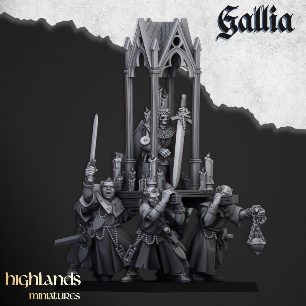 Highlands Miniatures - Gallia - Pélerins du Graal