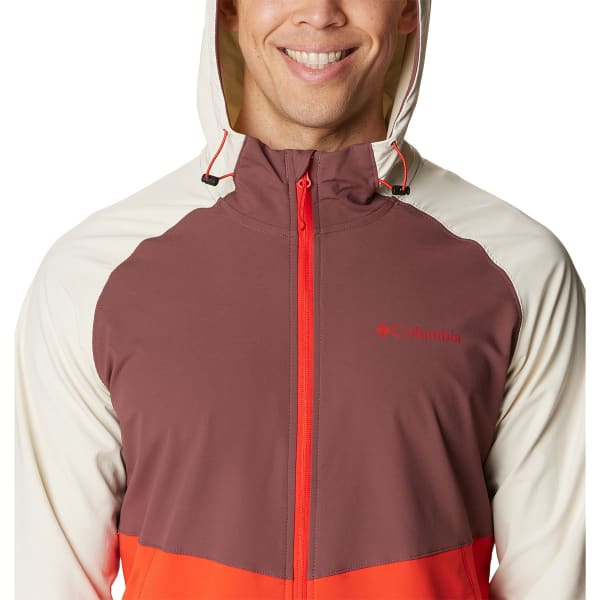 Softshell randonnée COLUMBIA PANTHER CREEK™ JACKET SPICY/LIGHT RAISIN/CHALK/SPICY GRAPHIC