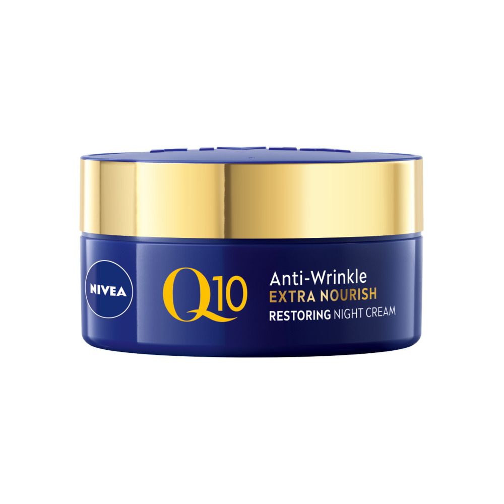 Nivea Q10 Anti-Wrinkle Extra Nourish Night Cream - 50 ml.
