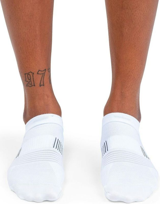 Hardloopsok On Running Women Ultralight Mid White Black