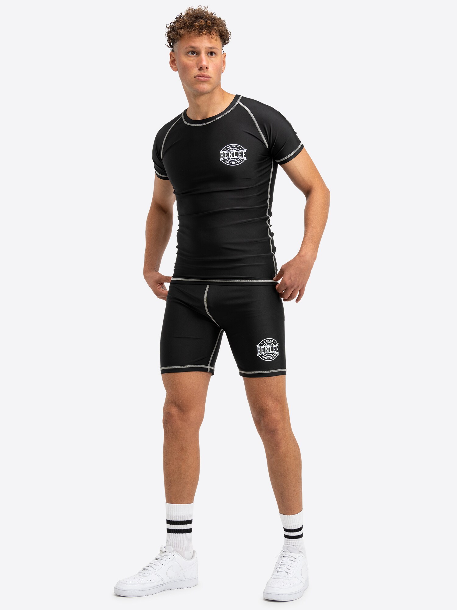BENLEE Herren Funktionsshorts schmale Passform SLOPEDOWN