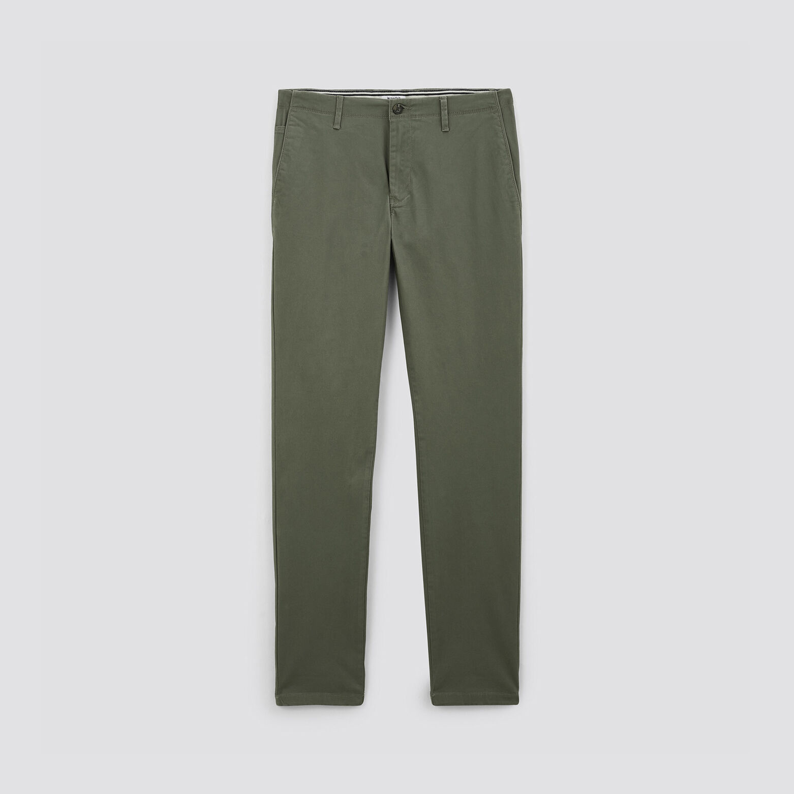 Pantalon chino slim 'le parfait by JULES' vert