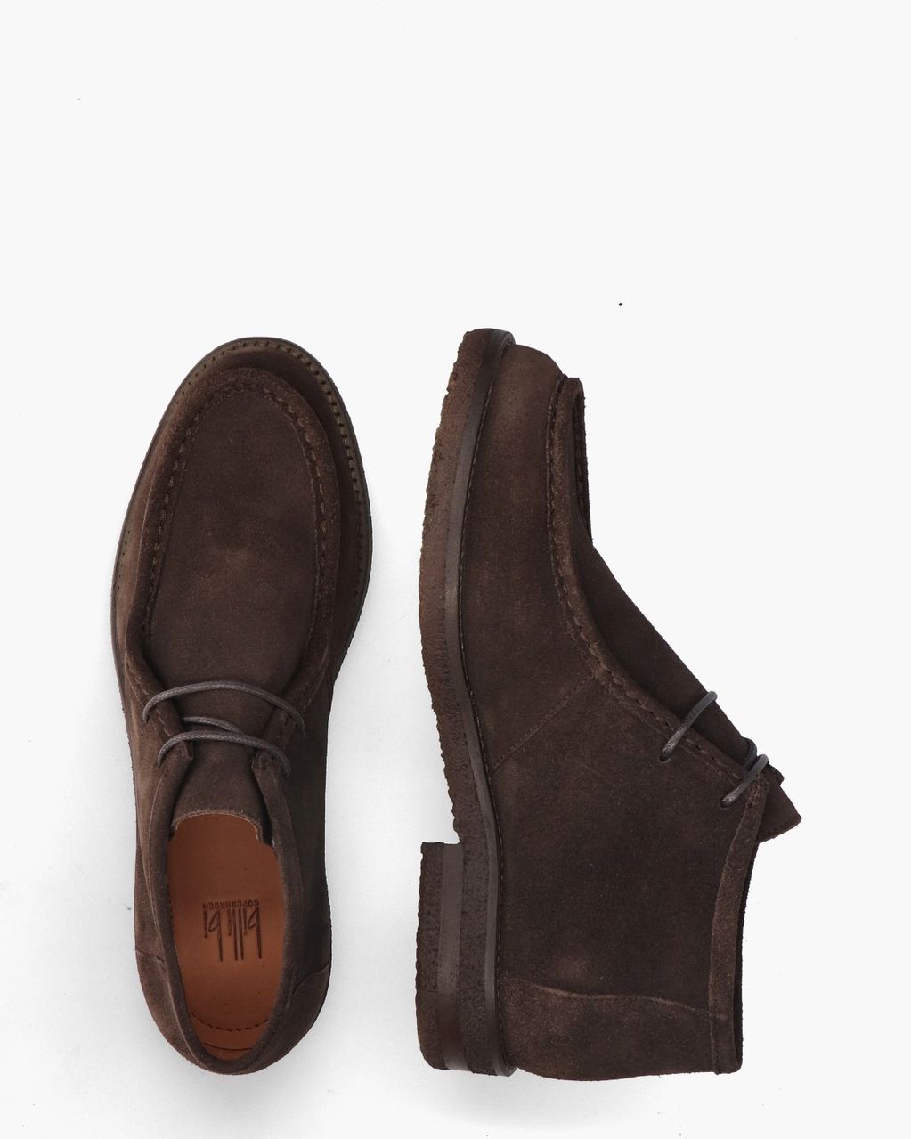 Billi Bi A7025 Donkerbruin Dames Veterschoenen