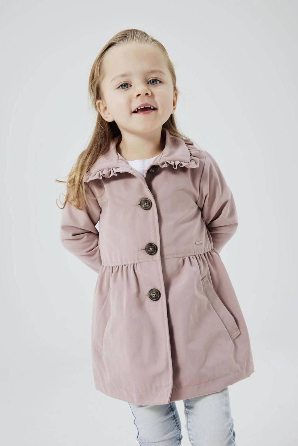 NAME IT coat zomer NMFMADELIN mauve