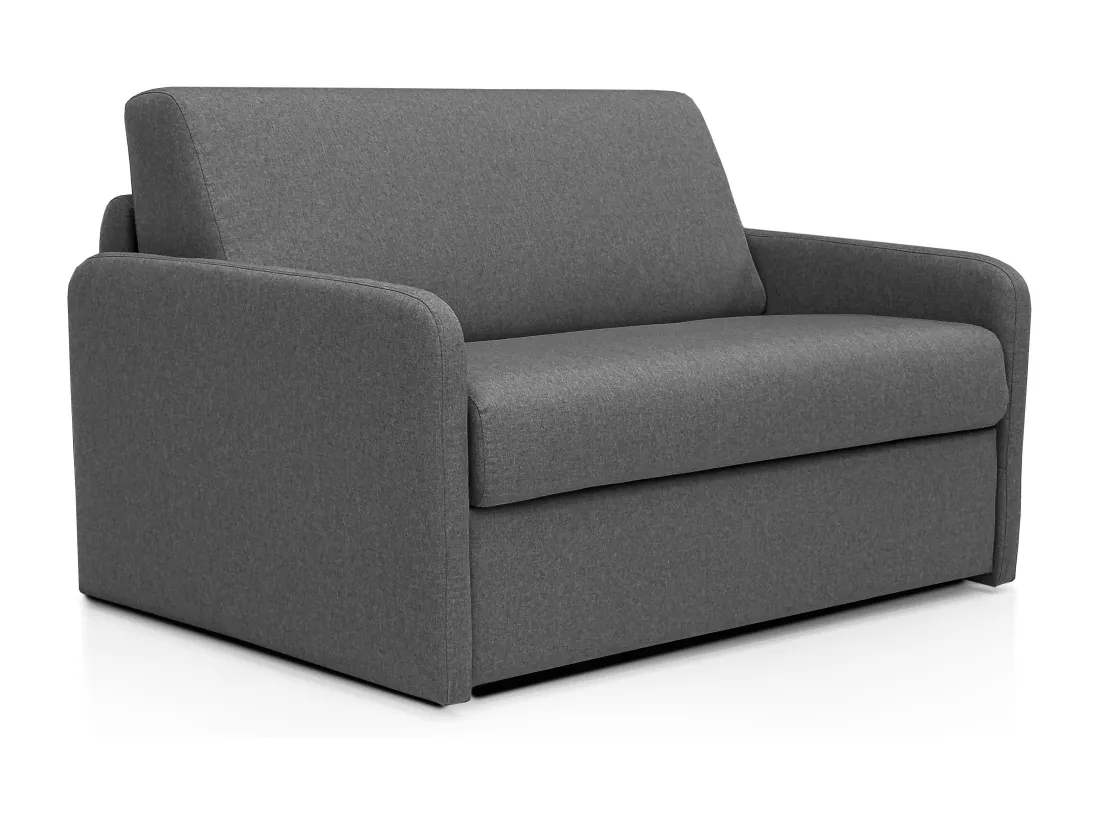Fauteuil convertible express en tissu gris foncé - Couchage 100 cm - NADOA
