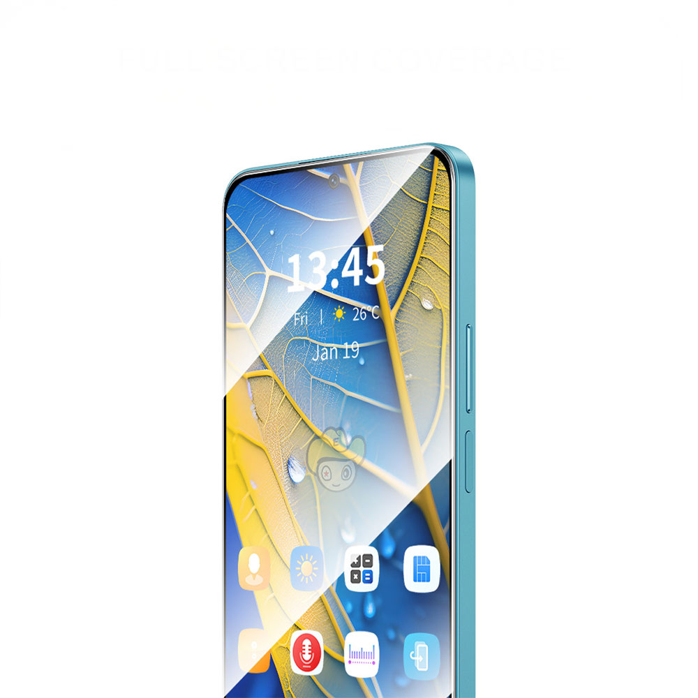 Samsung Galaxy A56 / A36 Full-Screen Vollbild Panzer Glas mit Rahmen   Montagerahmen